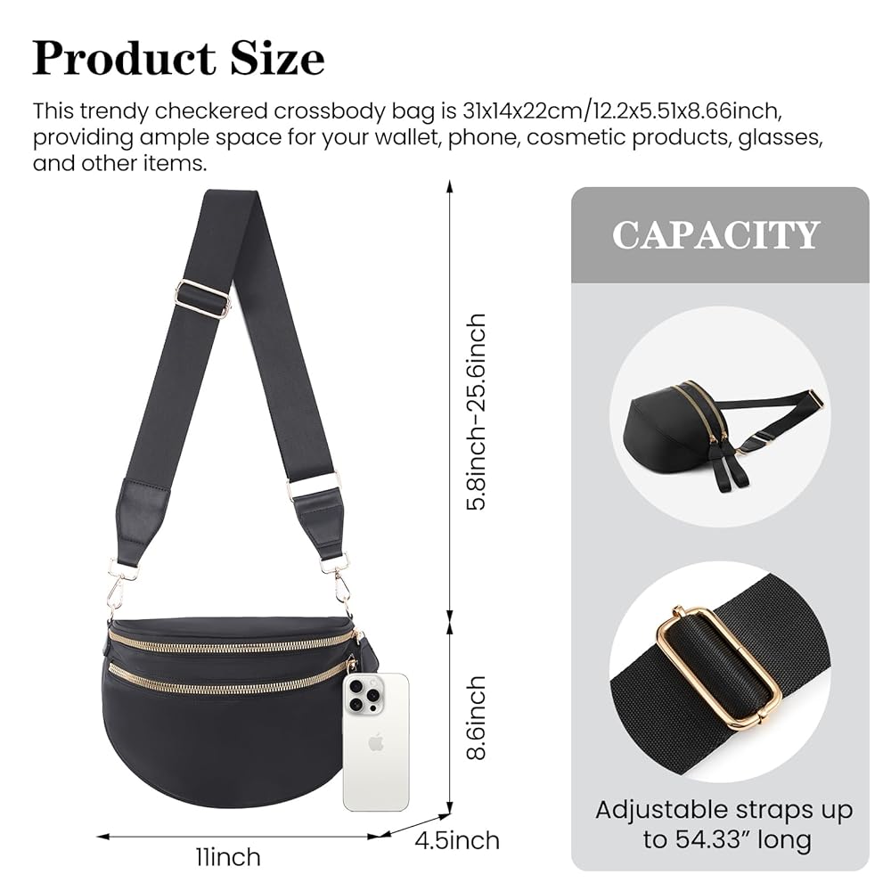 How Long is a Crossbody Bag Strap