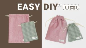 How to Make a Drawstring Shoe Bag
