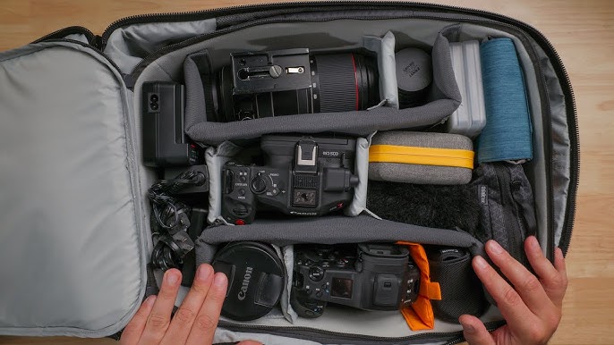 How to Pack Camera Bag Inside Backpack