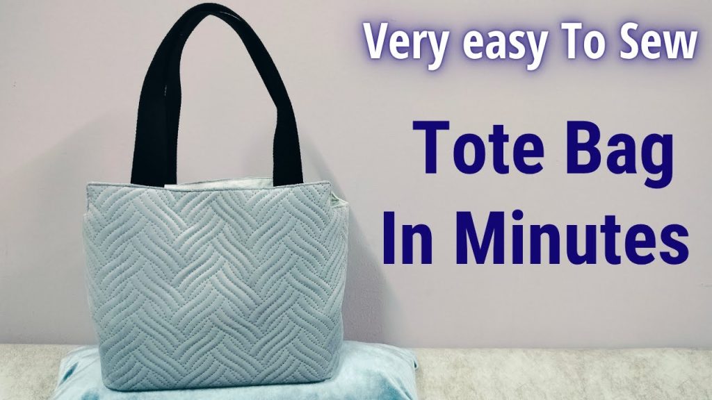How to Sew a Simple Tote Bag
