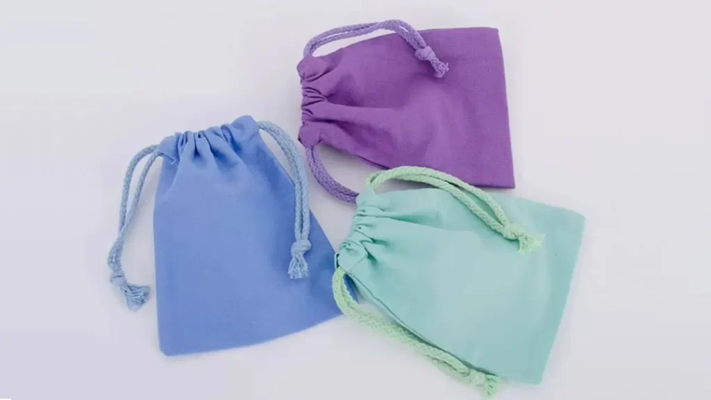 How to Sew a Velvet Drawstring Bag