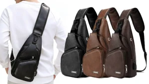 Black Leather Sling Bag: Stylish, Durable Crossbody Bags for Everyday Use