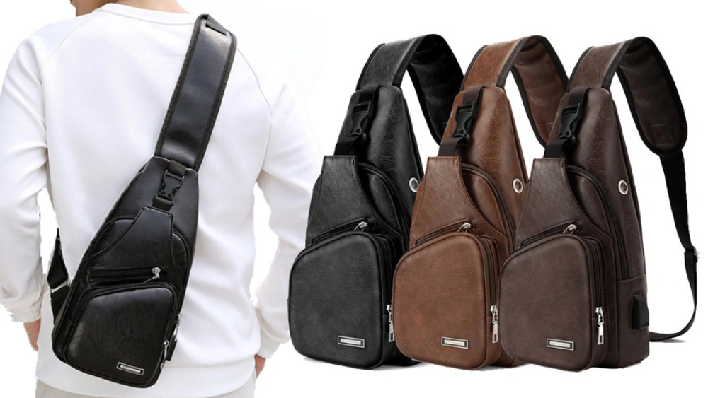 Black Leather Sling Bag: Stylish, Durable Crossbody Bags for Everyday Use