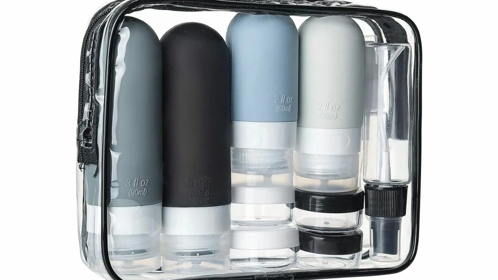 Silicone Travel Toiletry Bottle Set: Ultimate Leak-Proof Packing Essential