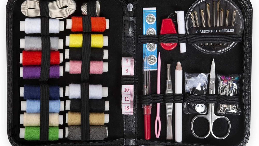 Travel Sewing Kit Compact: Essential, Portable, and Ready-to-Go!