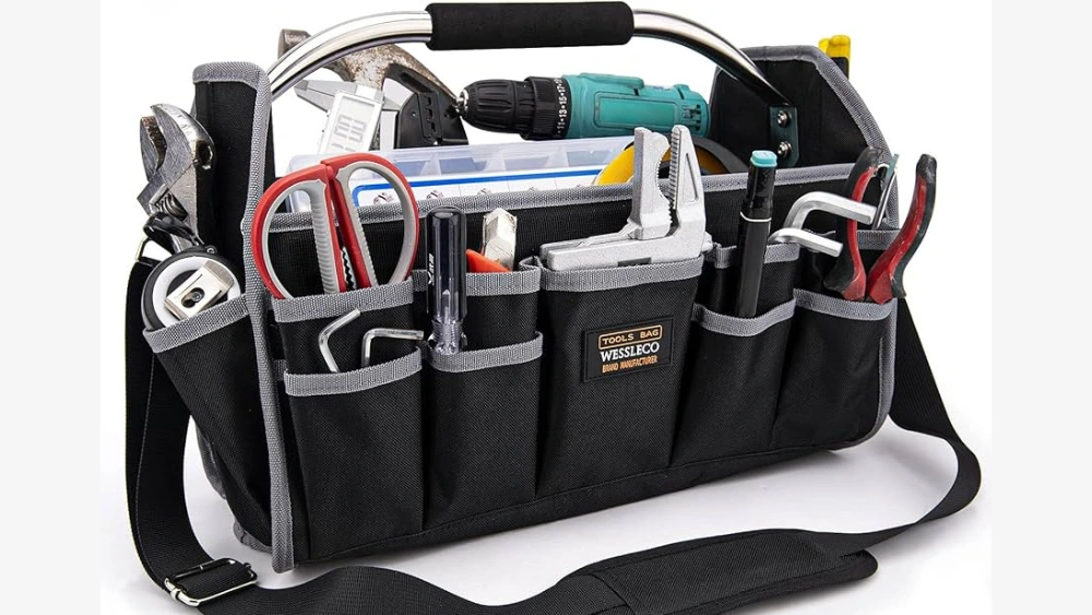Best Tool Tote Bag for Organizing and Carrying Heavy-Duty Tools