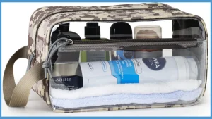 Clear Toiletry Bag for Travel: TSA Approved, Durable, and Leakproof Essentials