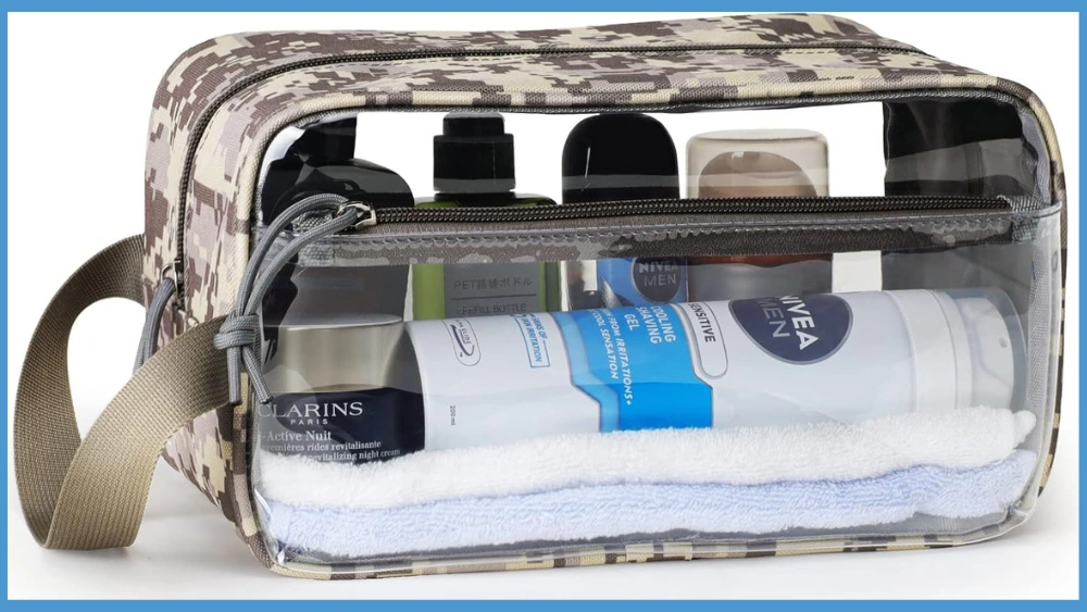 Clear Toiletry Bag for Travel: TSA Approved, Durable, and Leakproof Essentials